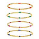 Stone Accented Stretch Bracelets