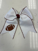 Scallop Football Bow