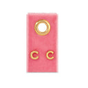 Assorted Initial Studs on Velvet