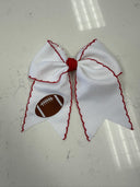 Scallop Football Bow