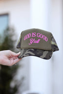God Is Good Y'all Trucker Hat