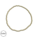 Classic 3MM Gold Beaded Bracelet