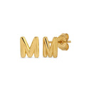 Assorted Initial Studs on Velvet