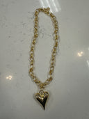 Teardrop Heart Chain