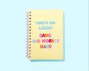 Spiral Notebook - She Worked Hard
