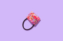 Hair Cuff Ponytail Holder - Colorful Tortoise