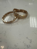 Two Tone Heart Bracelet