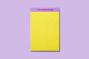 Prove Them Wrong, Babe Note Pad