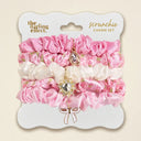 Oh So Fancy Pink Charm Scrunchie Charm Set