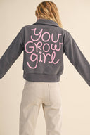 GIRLS You Grow Girl Half Zip