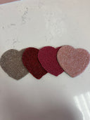 Heart Beaded Coasters Set