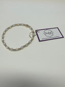 Coconut White and Pearl Gold Bracelet