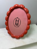 Hazel Mazel Oval Scalloped Frame
