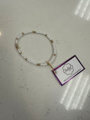 White Glimmer Bracelet