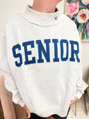 Senior 2027 Reversible Mock-Neck Sweatshirt