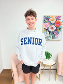 Senior 2027 Reversible Mock-Neck Sweatshirt