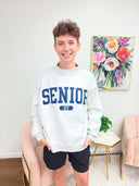 Senior 2027 Reversible Mock-Neck Sweatshirt