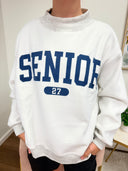 Senior 2027 Reversible Mock-Neck Sweatshirt