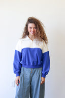 Sutton Colorblock Zip Pullover