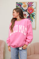 Lulu Mac Pink/Light Pink Sweatshirt
