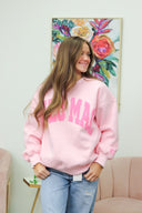 Lulu Mac Light Pink/Pink Sweatshirt