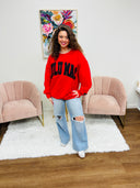 Lulu Mac Sweatshirt Red/Black