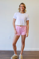 Tickled Pink Sleep Shorts