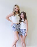 Kids Lulu Mac White Tank