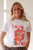 Queen of Hearts Tee