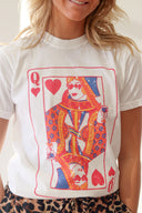 Queen of Hearts Tee