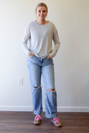 Haley Slub Long Sleeve