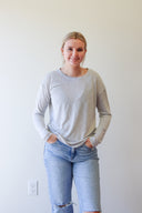 Haley Slub Long Sleeve
