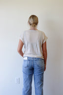 Haley Slub Cuff Tee