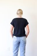Haley Slub Cuff Tee