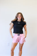 Lulu Mac Black Babydoll Top