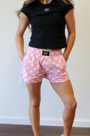 Lulu Mac Light Pink Polka Dot Boxer Short