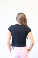 Lulu Mac Black Babydoll Top