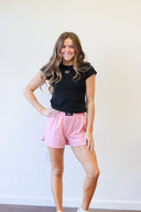 Lulu Mac Light Pink Boxer Short