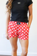 Lulu Mac Red Polka Dot Boxer Short