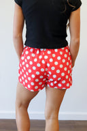 Lulu Mac Red Polka Dot Boxer Short