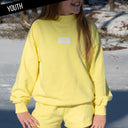Lulumac Kid Longsleeve Terry Cloth Top Yellow