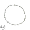 Sterling Silver Pearl Bracelet 79
