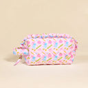 School's In Session Essentials Quilted Cosmetic Pouch