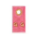Assorted Initial Studs on Velvet