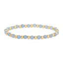 Stretch Stone & Bead Bracelet - Assorted