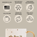 Go For It Gold Tile Coffee Mug - Gifts & Home Decor