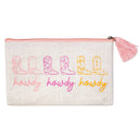 Howdy Cowgirl Jute  Bag