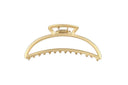 Goldtone Claw Clip