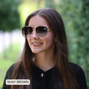 Shay Aviator Sunglasses
