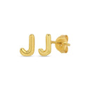 Assorted Initial Studs on Velvet